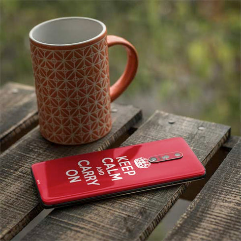 Keep Calm and Carry On OnePlus 7 Pro Skin