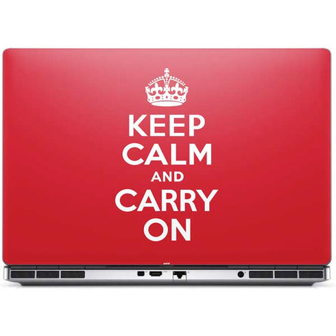Keep Calm and Carry On Dell Precision Skin