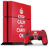 Keep Calm and Carry On PlayStation PS4 Skins