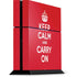 Keep Calm and Carry On PlayStation PS4 Skins