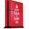Keep Calm and Carry On PS4 Console Skin