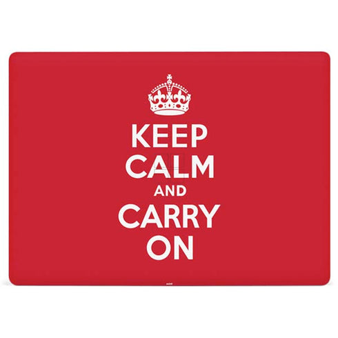 Keep Calm and Carry On Surface Laptop 2 Skin