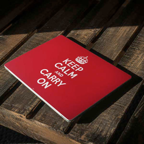 Keep Calm and Carry On Surface Laptop 2 Skin