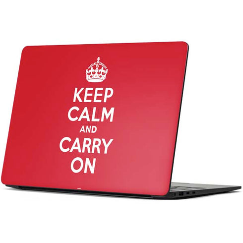Keep Calm and Carry On Surface Laptop 7 15in Skin