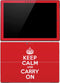 Keep Calm and Carry On Surface Pro 4 Skin