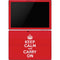 Keep Calm and Carry On Surface Pro 6 Skin