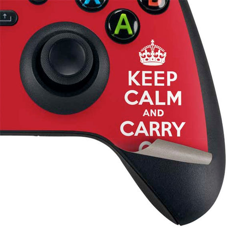 Keep Calm and Carry On Xbox Series X Bundle Skin