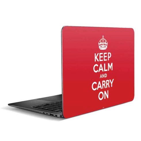 Keep Calm and Carry On Zenbook UX305FA 13.3in Skin