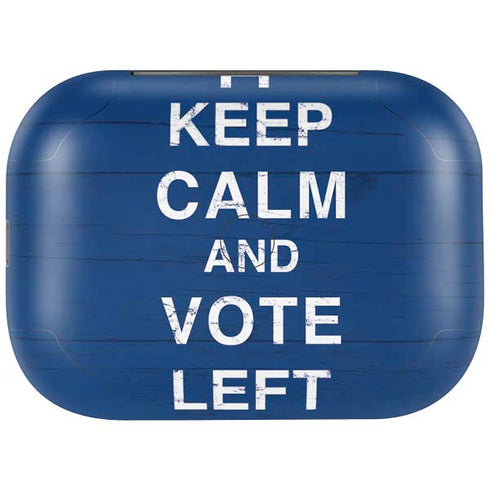 Keep Calm And Vote Left Amazon Echo Buds Skin