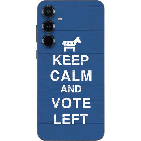 Keep Calm And Vote Left Galaxy A35 5G Skin