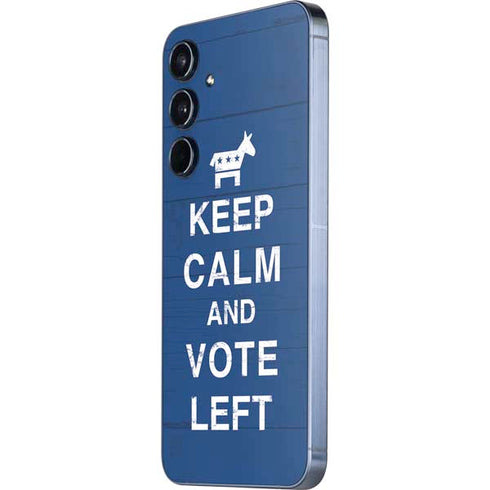 Keep Calm And Vote Left Galaxy A55 5G Skin