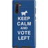 Keep Calm And Vote Left Galaxy Cases