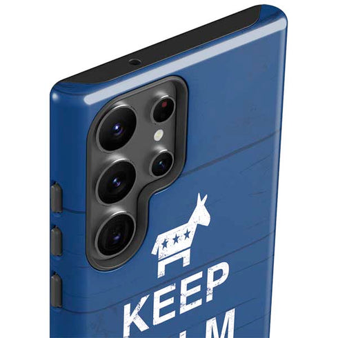 Keep Calm And Vote Left Galaxy S23 Ultra Pro Case