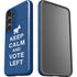 Keep Calm And Vote Left Galaxy S25 Impact Case