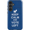 Keep Calm And Vote Left Galaxy S25 Plus Impact Case