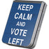 Keep Calm And Vote Left Galaxy Z Flip6 Skin