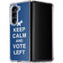 Keep Calm And Vote Left Galaxy Z Fold5 5G Clear Case