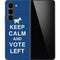 Keep Calm And Vote Left Galaxy Z Fold5 5G Skin