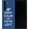 Keep Calm And Vote Left Galaxy Z Fold6 Skin