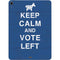 Keep Calm And Vote Left Apple iPad Air Skin