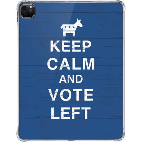 Keep Calm And Vote Left iPad Pro 11in (2024) Clear Case
