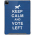 Keep Calm And Vote Left iPad Cases