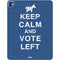 Keep Calm And Vote Left iPad Pro 13in M4 (2024) Skin