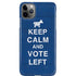 Keep Calm And Vote Left iPhone Cases