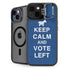 Keep Calm And Vote Left iPhone 13 Kickstand Case