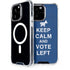 Keep Calm And Vote Left iPhone Cases