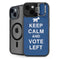 Keep Calm And Vote Left iPhone 14 Plus Kickstand Case