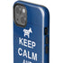 Keep Calm And Vote Left iPhone 15 Impact Case