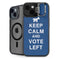 Keep Calm And Vote Left iPhone 15 Plus Kickstand Case