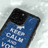 Keep Calm And Vote Left iPhone 15 Pro Waterproof Case