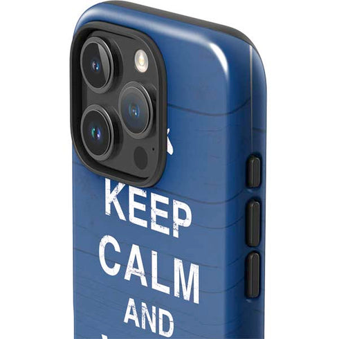 Keep Calm And Vote Left iPhone 16 Pro Impact Case