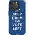 Keep Calm And Vote Left iPhone 16 Pro Magsafe Impact Case
