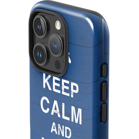 Keep Calm And Vote Left iPhone 16 Pro Max Impact Case