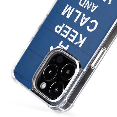 Keep Calm And Vote Left iPhone 16 Pro Max MagSafe Case