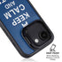 Keep Calm And Vote Left iPhone 16e Kickstand Case