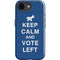 Keep Calm And Vote Left iPhone 16e Impact Case