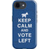 Keep Calm And Vote Left iPhone 16e Impact Case