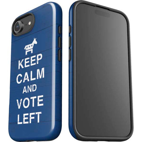 Keep Calm And Vote Left iPhone 16e Impact Case
