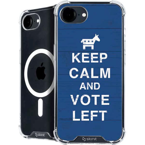 Keep Calm And Vote Left iPhone 16e MagSafe Case