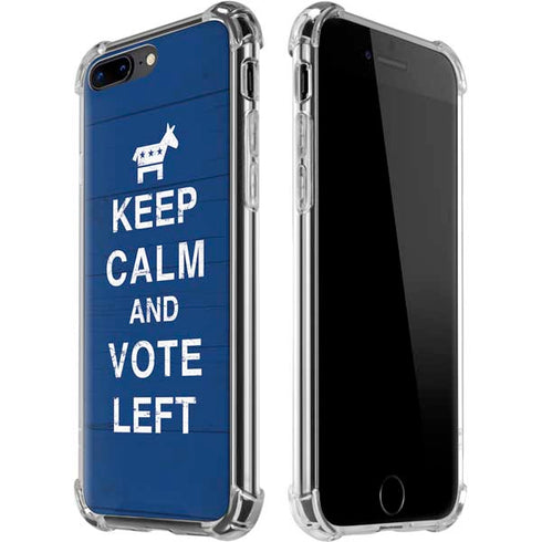 Keep Calm And Vote Left iPhone Cases