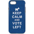 Keep Calm And Vote Left iPhone Cases