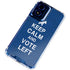 Keep Calm And Vote Left Moto G Play 4G (2024) Clear Case