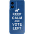 Keep Calm And Vote Left Moto G Play 4G (2024) Skin