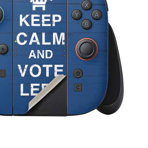 Keep Calm And Vote Left Nintendo Switch 2 (2025) Joy-Con Controller Skin