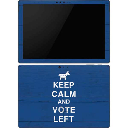 Keep Calm And Vote Left Surface Pro 6 Skin