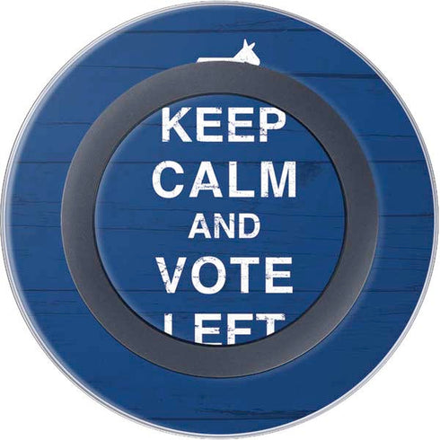 Keep Calm And Vote Left Wireless Charger Skin